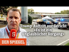 Trump-Auftritt vor Gericht: »Es ist ein unglaublicher Vorgang« | DER SPIEGEL